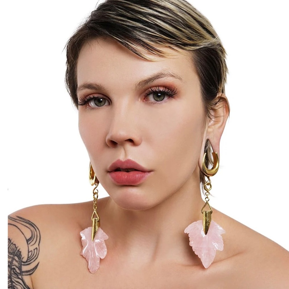 Diablo Organics Maple Leaves in Rose Quartz